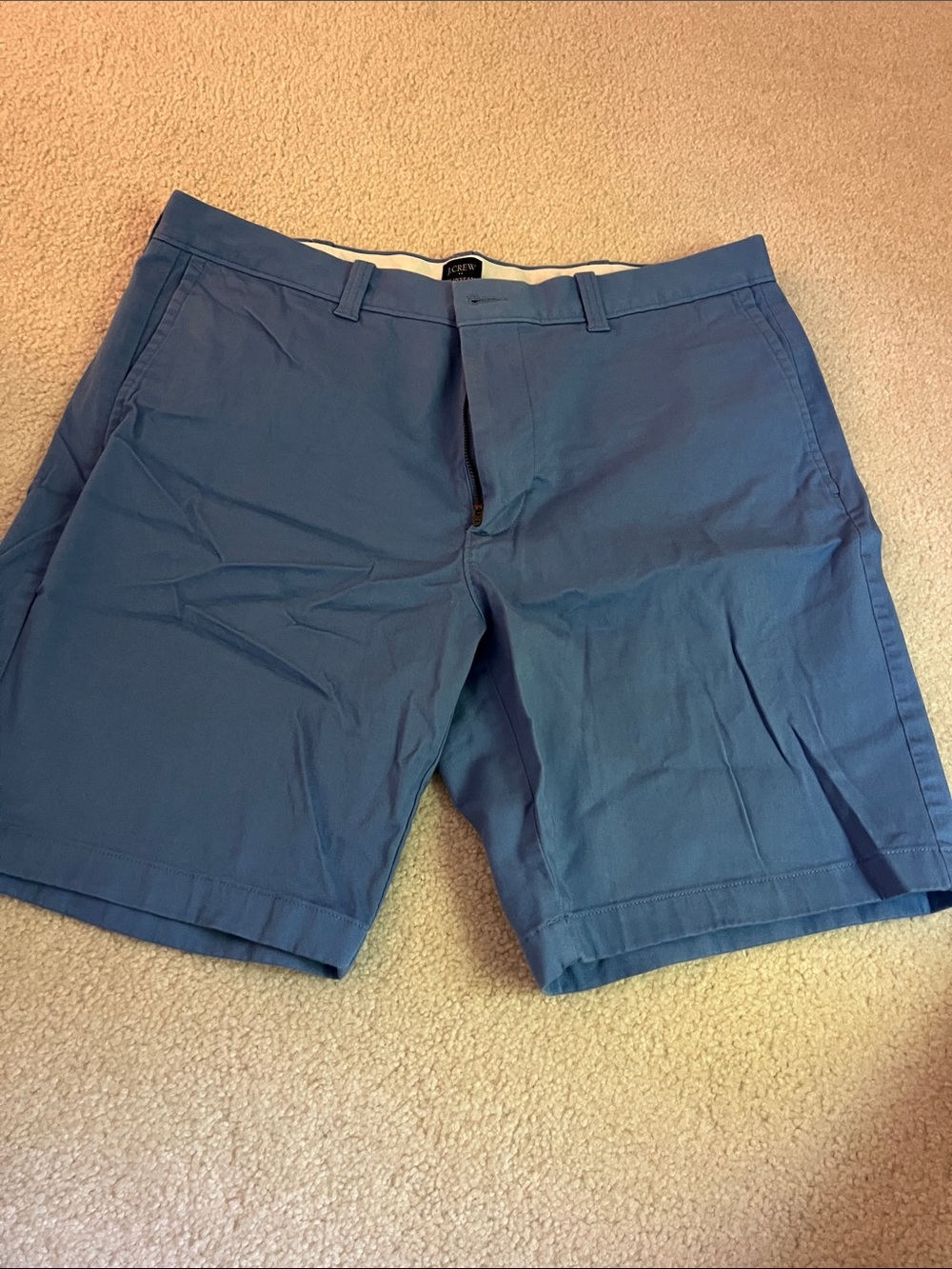 J. Crew Blue Flat Front Men's Shorts